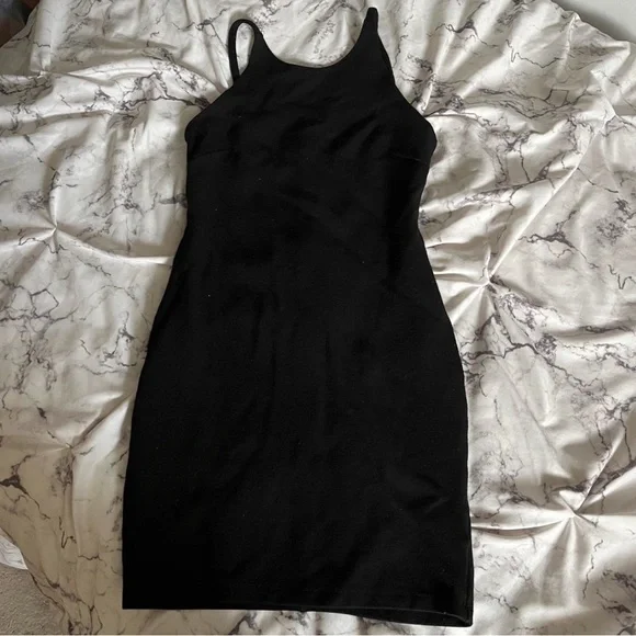 Lulus | Dresses | Classic Black Bodycon Mini Dress | Poshmark